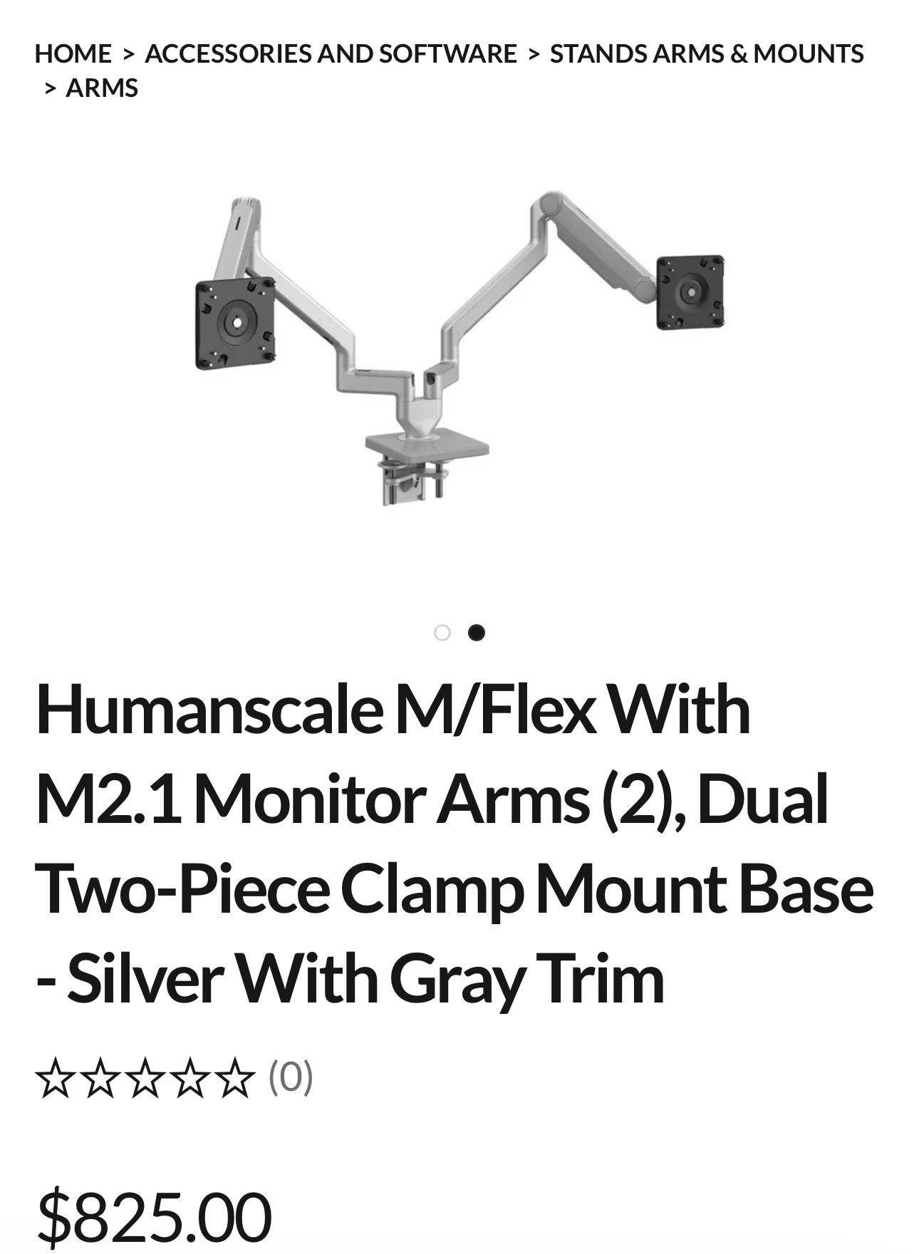 Quality Lenovo Dual Flex Monitor Mount