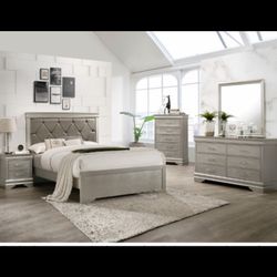 B6910 Amalia Bedroom Set 5pc Queen 😍🥰🥳