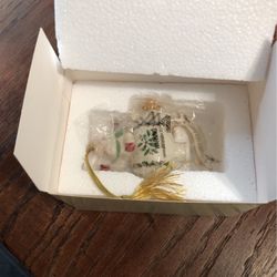 New! Lenox Santa Riding On Blimp 2004