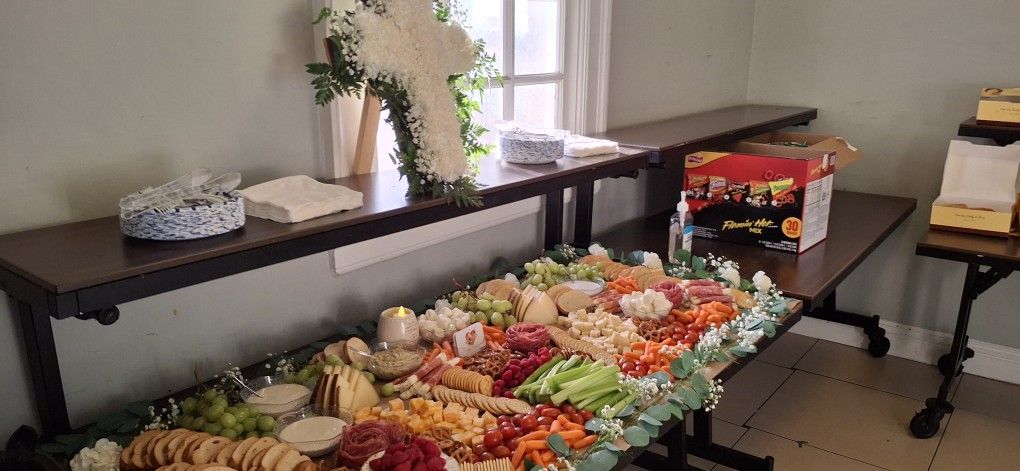 Charcuterie Funeral Arrangements