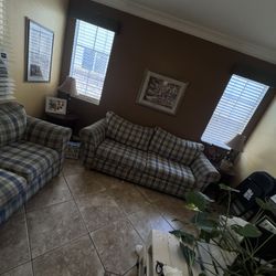 Plaid Couch 