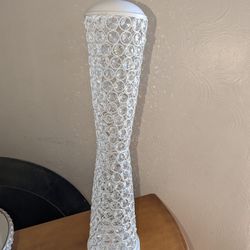 Crystal/white Centerpiece