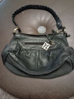 Giani Bernini black leather small purse