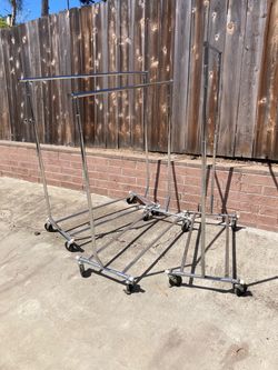 Wheeled Garment/Clothes Rack