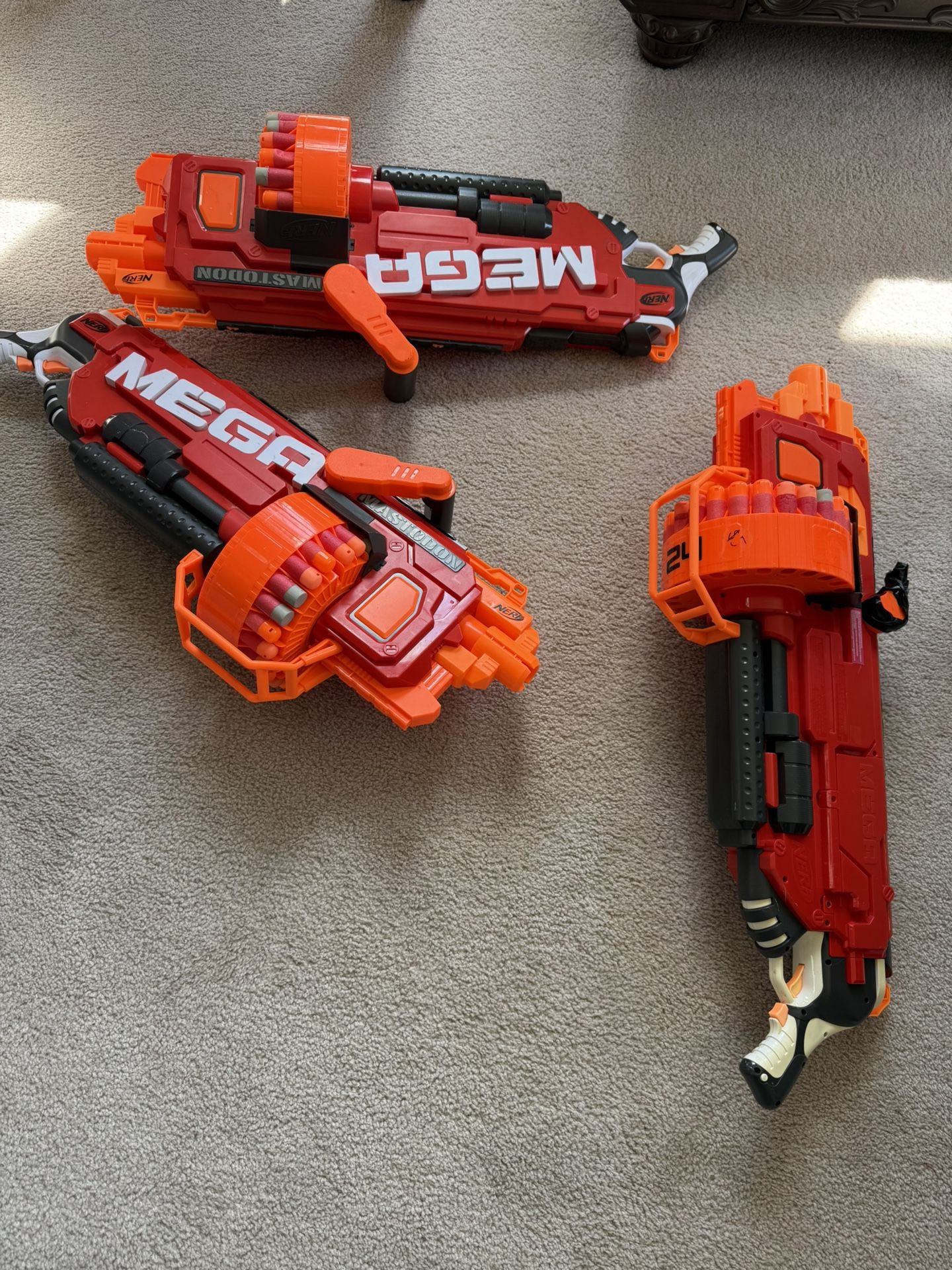 Nerf MEGA battery Operated Guns