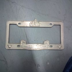 Metal Disneyland Resort License Plate Cover