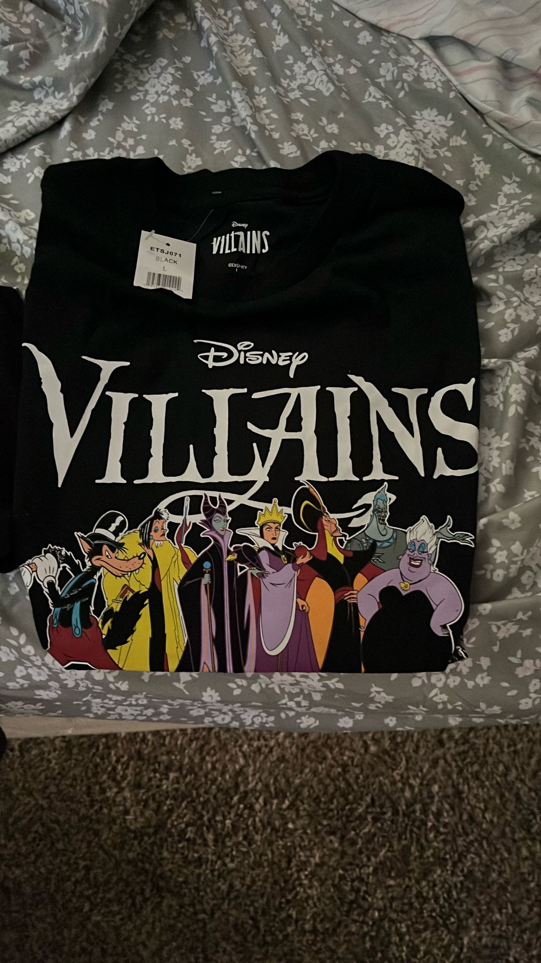 Brand New Disney Villains Size L