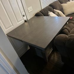 Hallanden Counter Height 42"-60" Extendable Dining Table