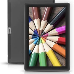 Tablet 10 inch Android 10.0 Tablet PC, 3G Phablet with Dual Sim Card Slots,2MP+8MP Dual Camera,4GB RAM, 64GB Storage,1280X800 IPS Screen,Bluetooth,GPS