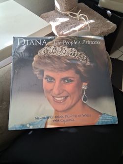 Diana The People's Princess 1998 Calendar