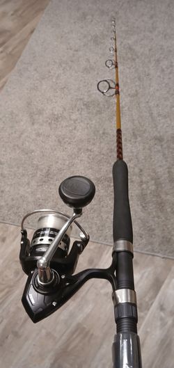 NEW PennPursuit lV 5000 25lb mono onNew Tiger Elite Jigging 6'6 Rod