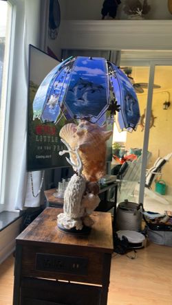 Lamp and end table