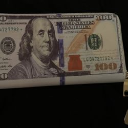 New leather money wallet.  