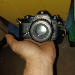 Nikon em 35mm Camera