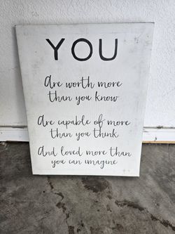 You Are Quote Board
