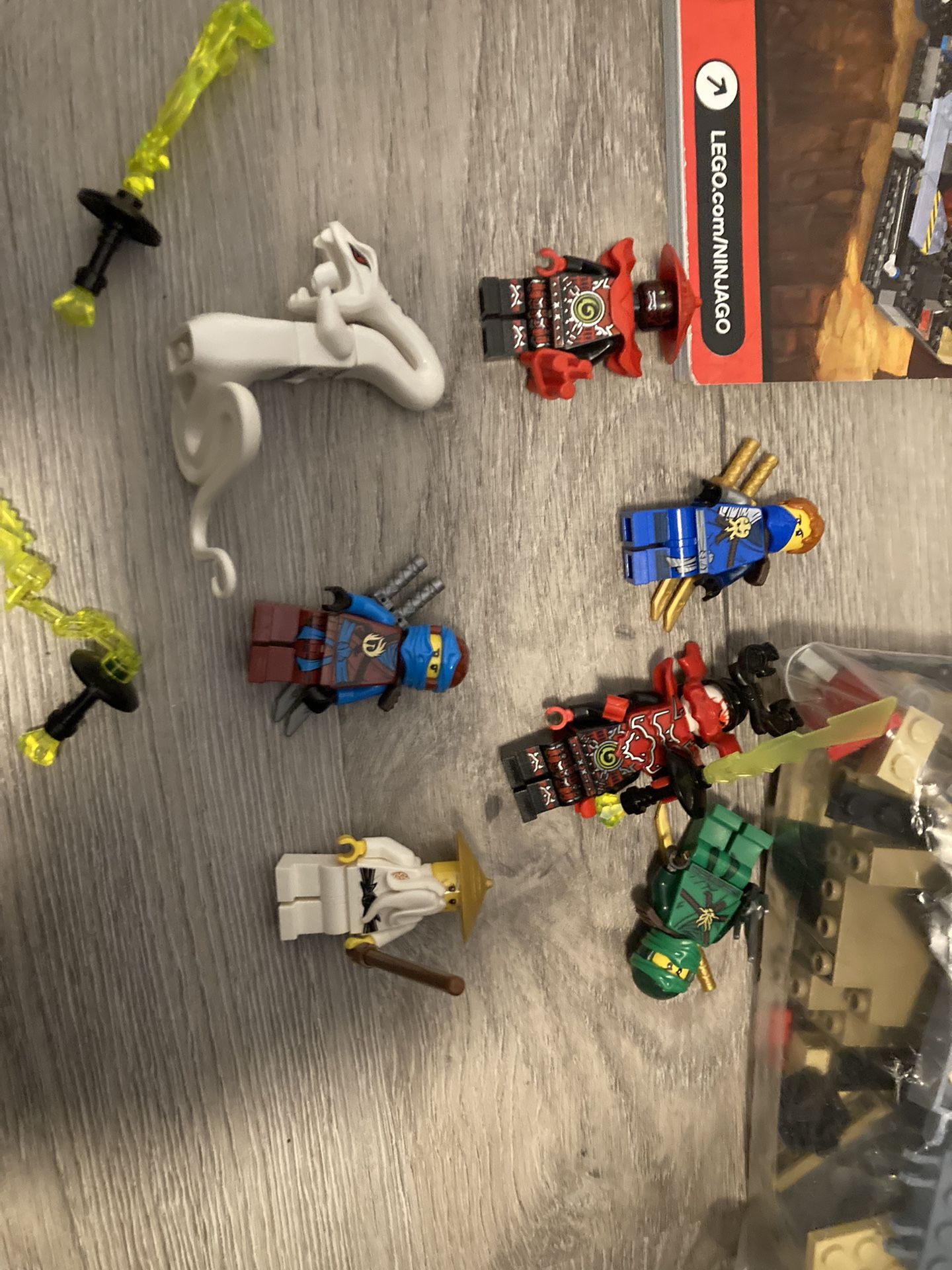 LEGO Ninjago 70596 Samurai X Cave Chaos 99% Complete + 7/8