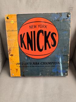NY Knicks MSG floor from 1973 season