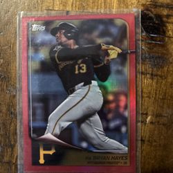 Ke’bryan Hayes 1/5 Topps Series 1 Box Collectible MLB CARD RARE