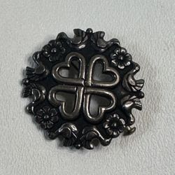 Vintage Bijoux Bretons Kelt Sterling Silver Brooch Pin
