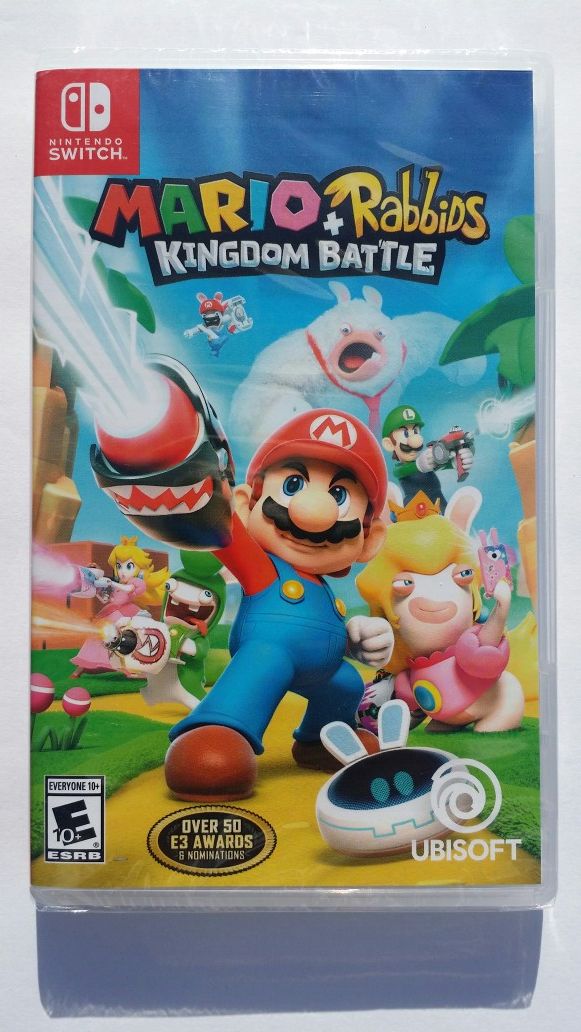 Mario + Rabbids Kingdom Battle (Nintendo Switch) Game Brand New Unopened Sealed Look