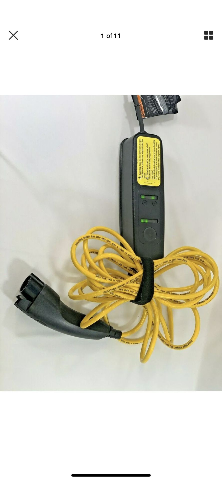 Voltec Chevy Volt Electric Car Charger Intertek 4000982 - Fits Multiple Veh#5678 Voltec Chevy Volt Electric Car Charger Intertek 4000982