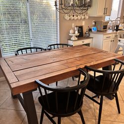Custom farmhouse table