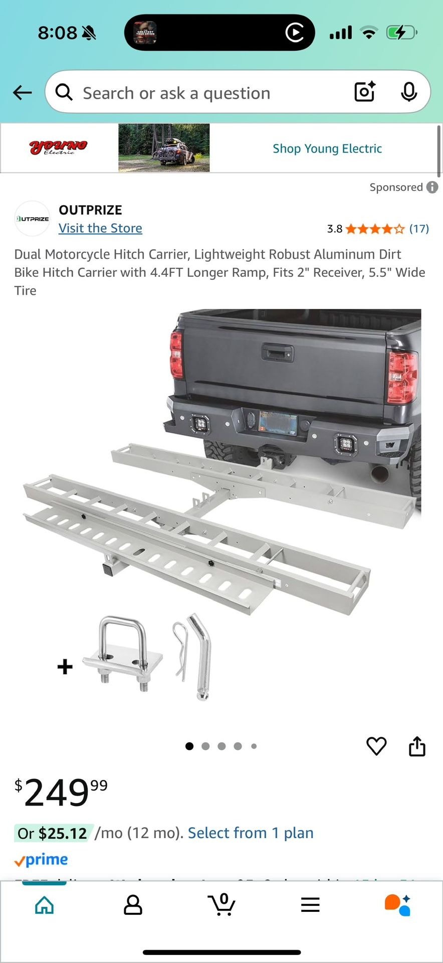 200 Dirtbike/bike Carrier