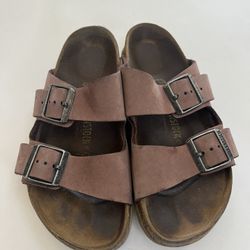 Birkenstock Arizona Pink Sandals Size 37