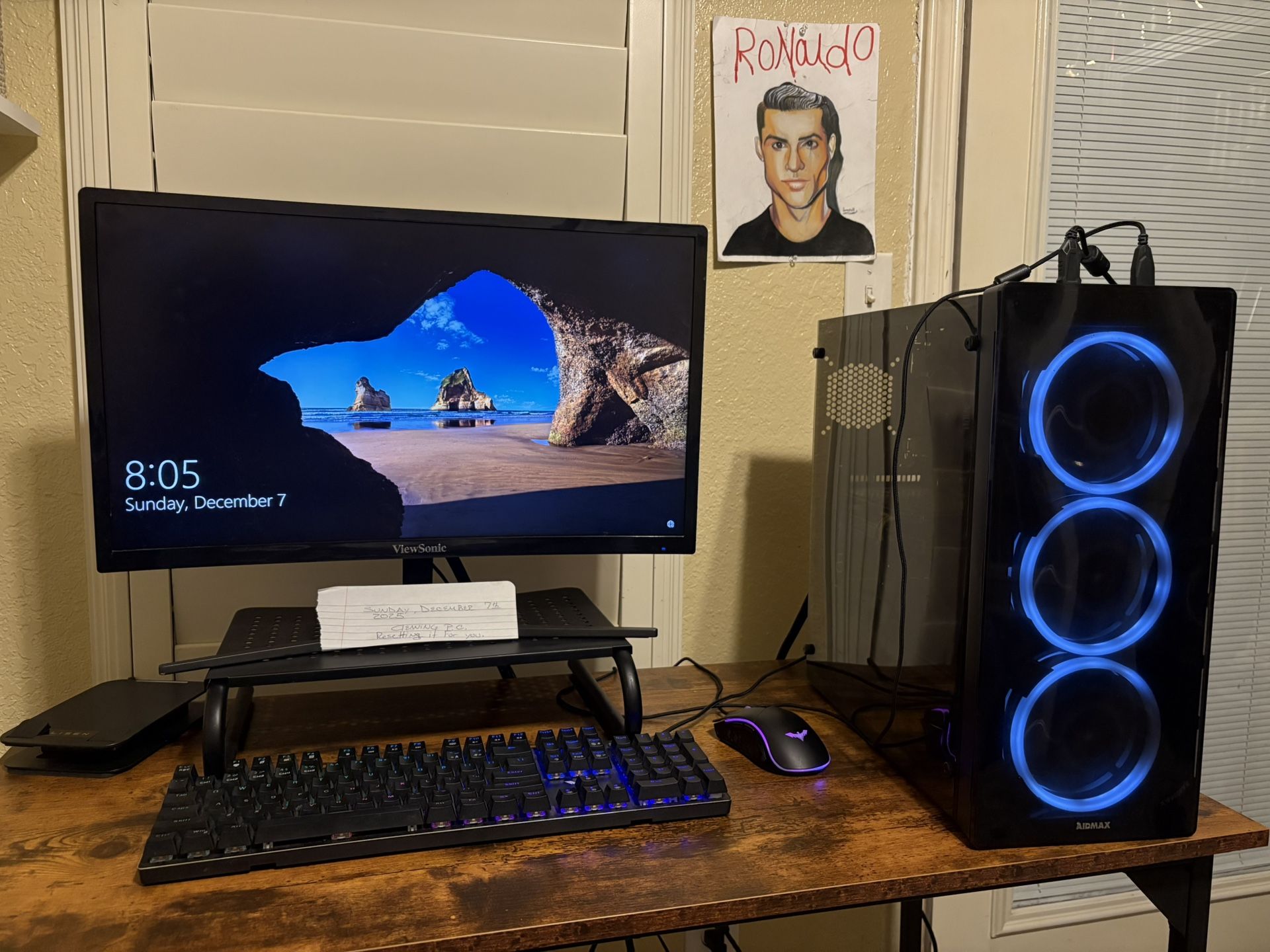 • RaidMax Gaming Computer PC system / keyboard / mouse/ PC & Monitor