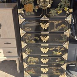 Vintage Asian Drawer Chest