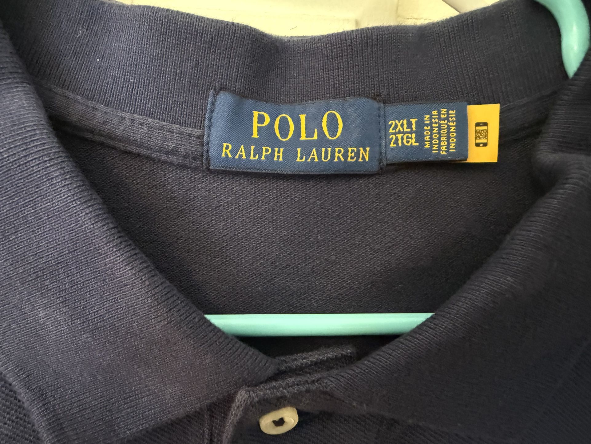 2 Navy Polo Shirts Ralph Lauren