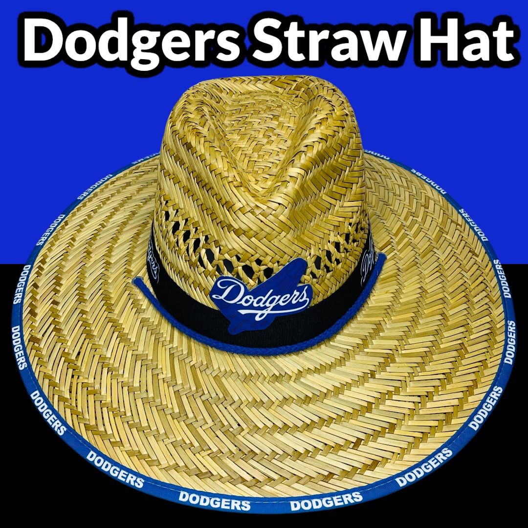 Los Angeles Dodgers straw hat (Great Father’s Day Gift 🎁) Same Day Shipping If Paid By 3pm (I Also Have Other Team’s)