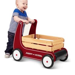 Classic Walk Behind Radio Flyer Wagon