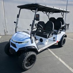 2027 Voyager Patriot 6-Seater Lifted 72-Volt Lithium Street Legal LSV NEV Golf Cart