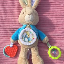 Beatrix Potter Peter Rabbit Plush Kids Preferred Activity Toy Lovey Stroller