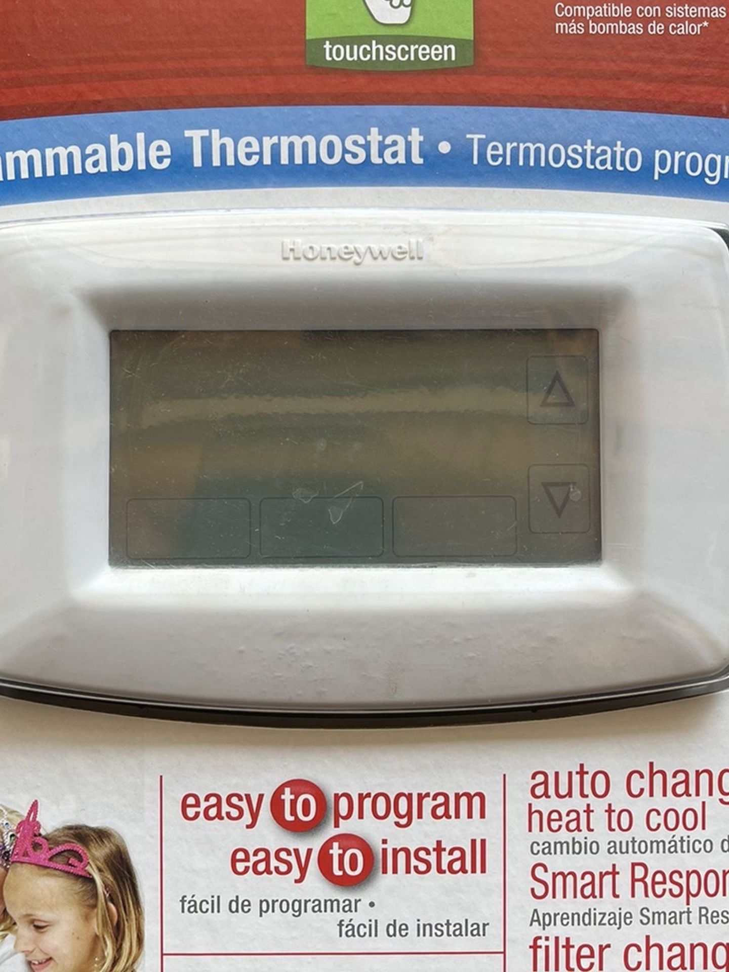 Touch Screen Honey Well Thermostat
