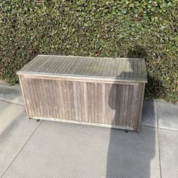 Wood Storage Box 