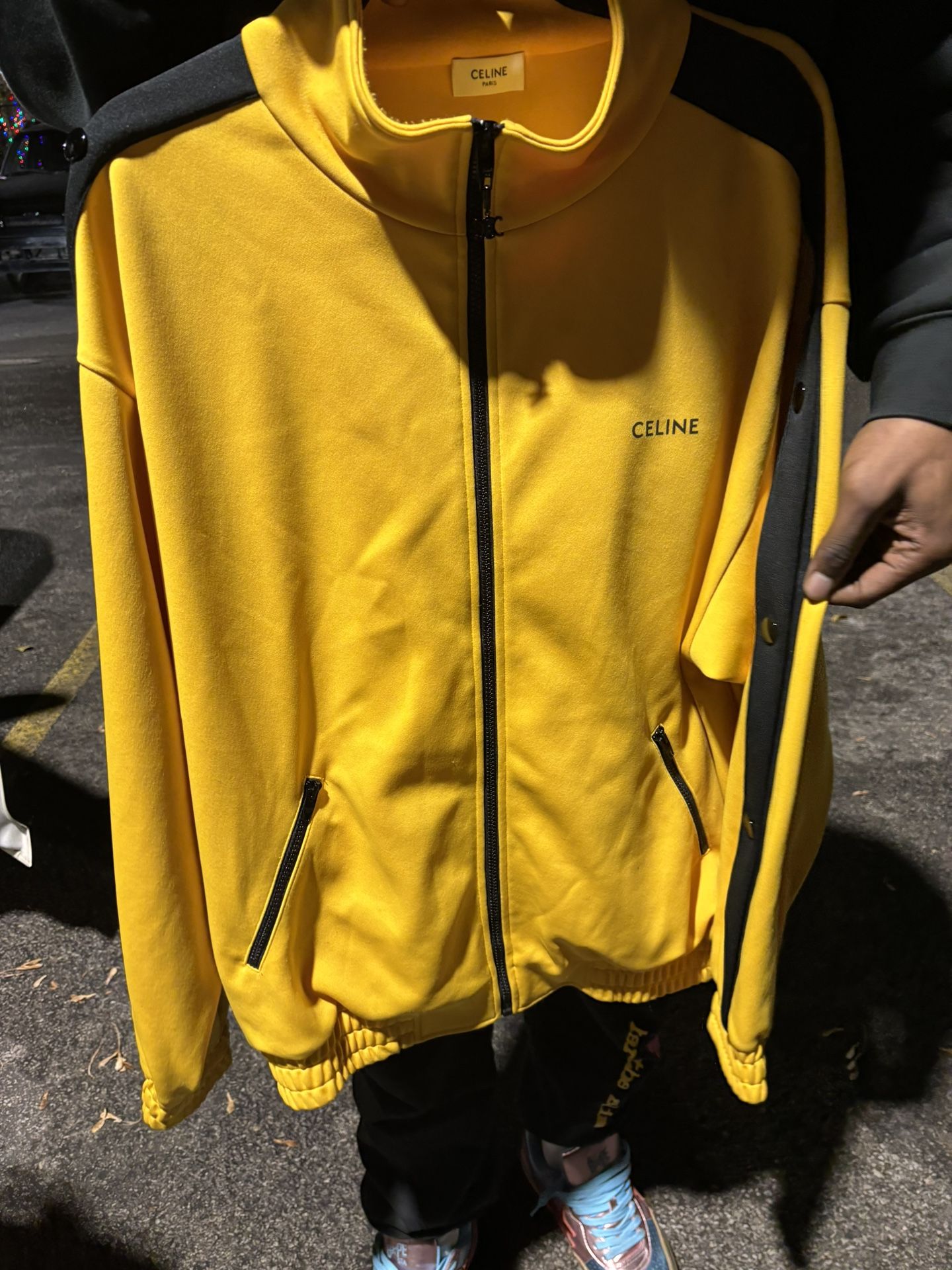 Celine Bomber Track Suit Jacket