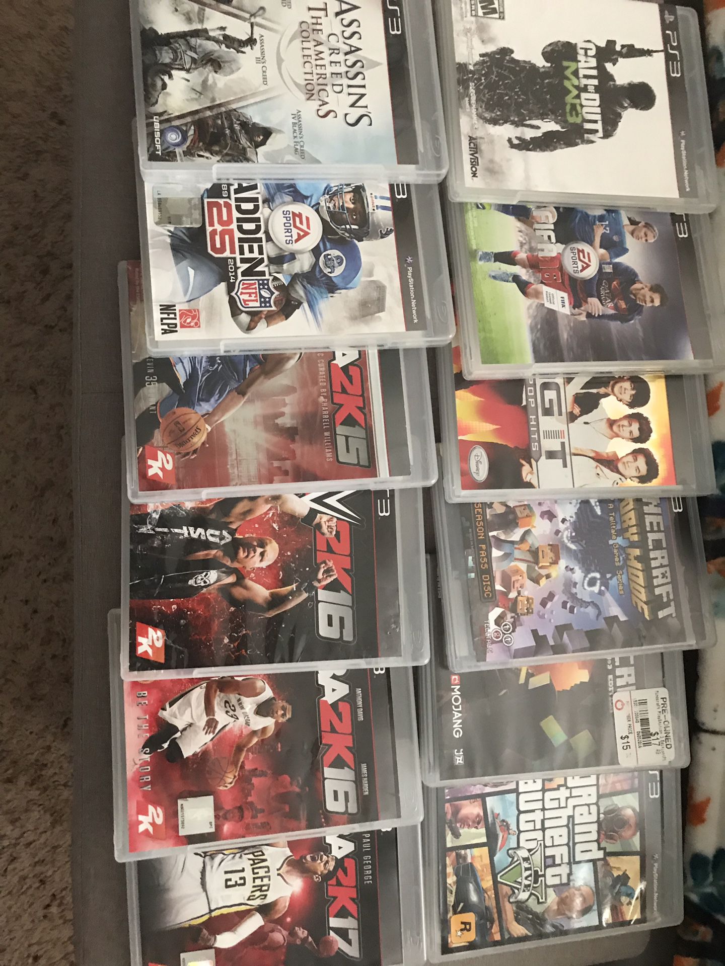 PS3 & 12 DVD’s