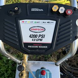 Simpson 4200psi 4.0gpm Pressure Washer