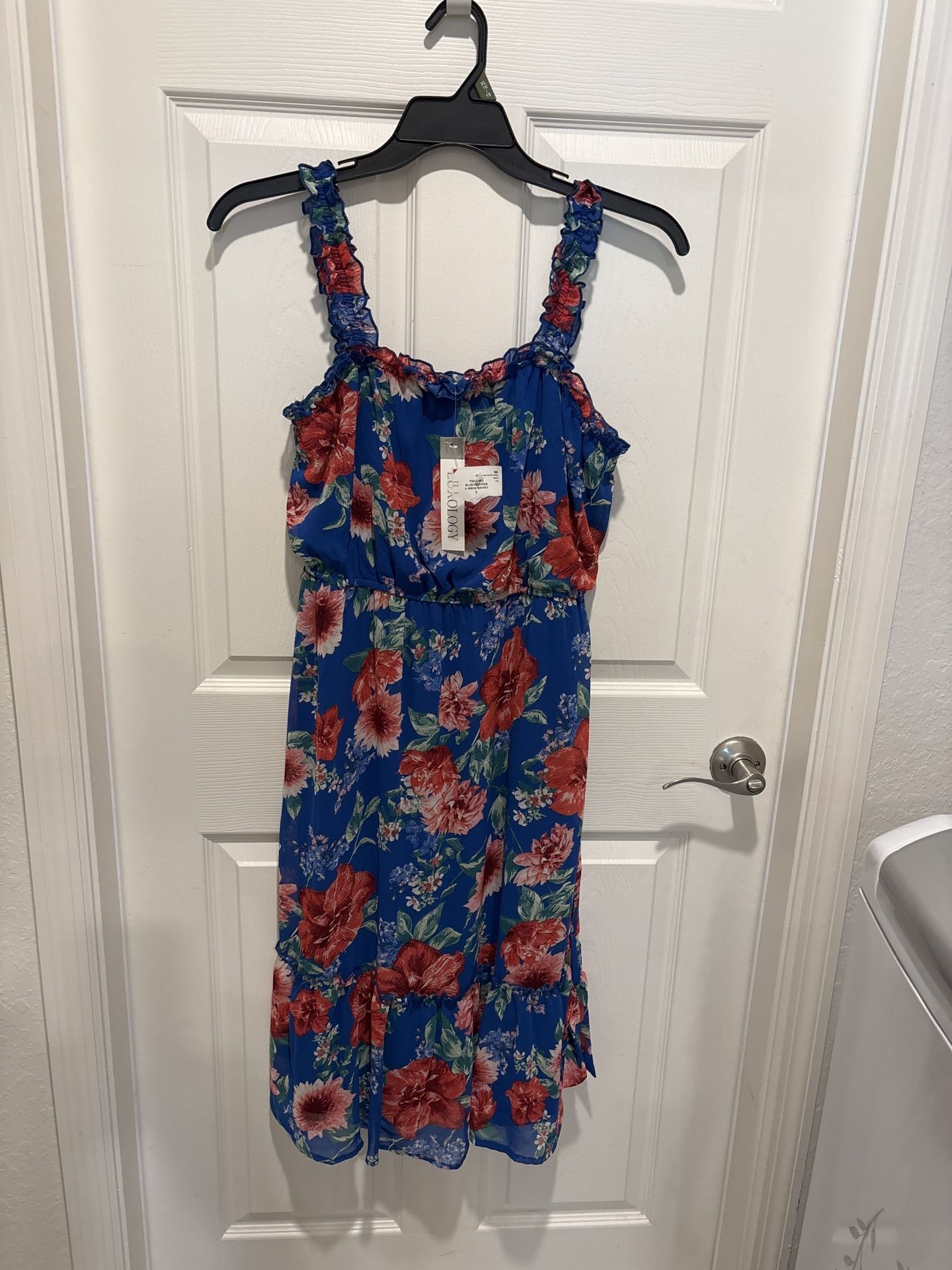 Floral Dress New Size Large