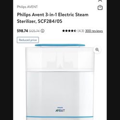 Avent Sterilizer Bottle
