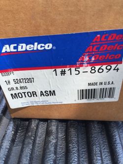 AC delco New in the box blower motor