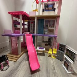 Barbie Dream House, Plane, Boat, Car, Camper, and Closet