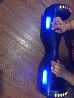 Hooverboard with led lights