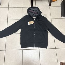 Burberry black And Red Zip Up Brand New