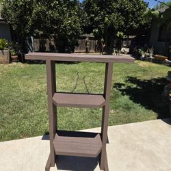 Stand With 2 Shelves