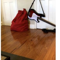 Stadium Electric Bass Guitar w/cable cord and guitar bag