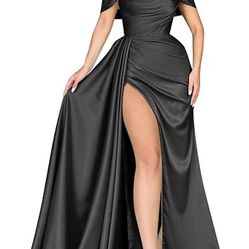 Satin Formal Evening Gowns 