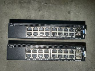 Dell x1018 network switches 10g uplink